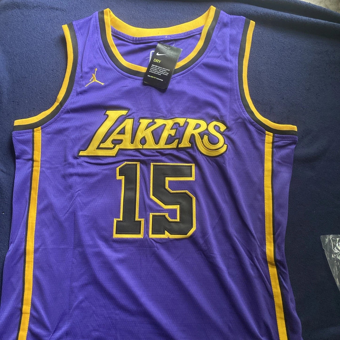 Austin Reaves #15 Lakers Purple Statement Edition NBA Jersey (2X)