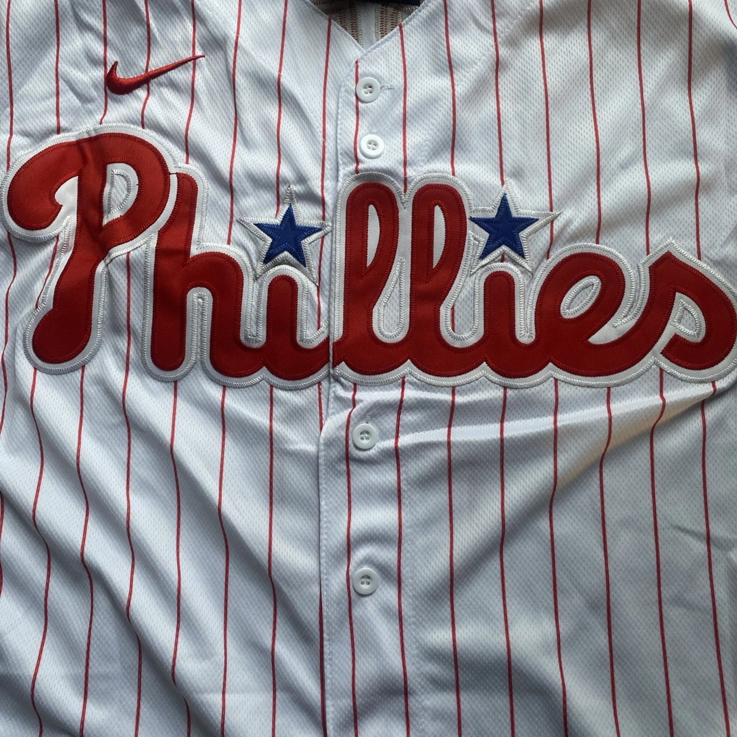 Bryce Harper #3 Philadelphia Phillies White Flex Base Stitched MLB Jersey(L)