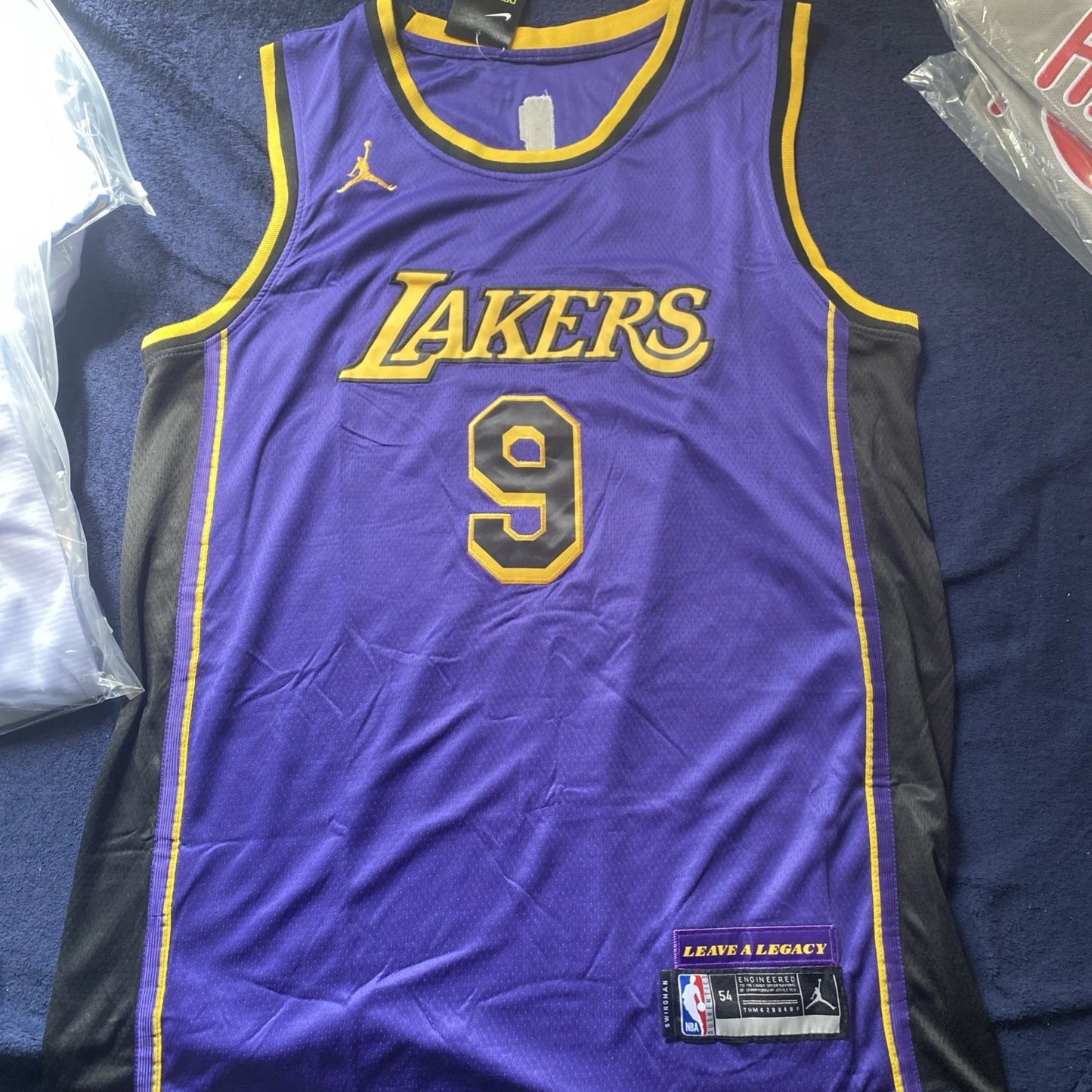 Bronny James #9 Los Angeles Lakers NBA Nike Basketball Jersey (XL)