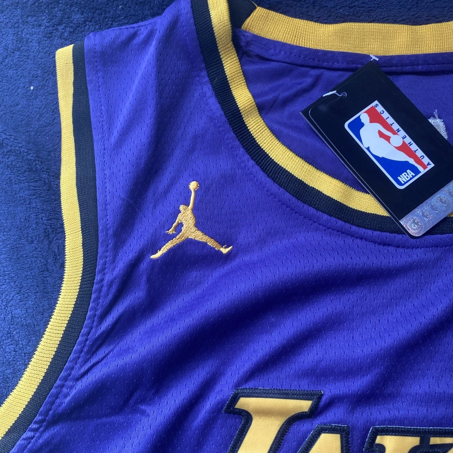 Bronny James #9 Los Angeles Lakers NBA Nike Basketball Jersey (XL)