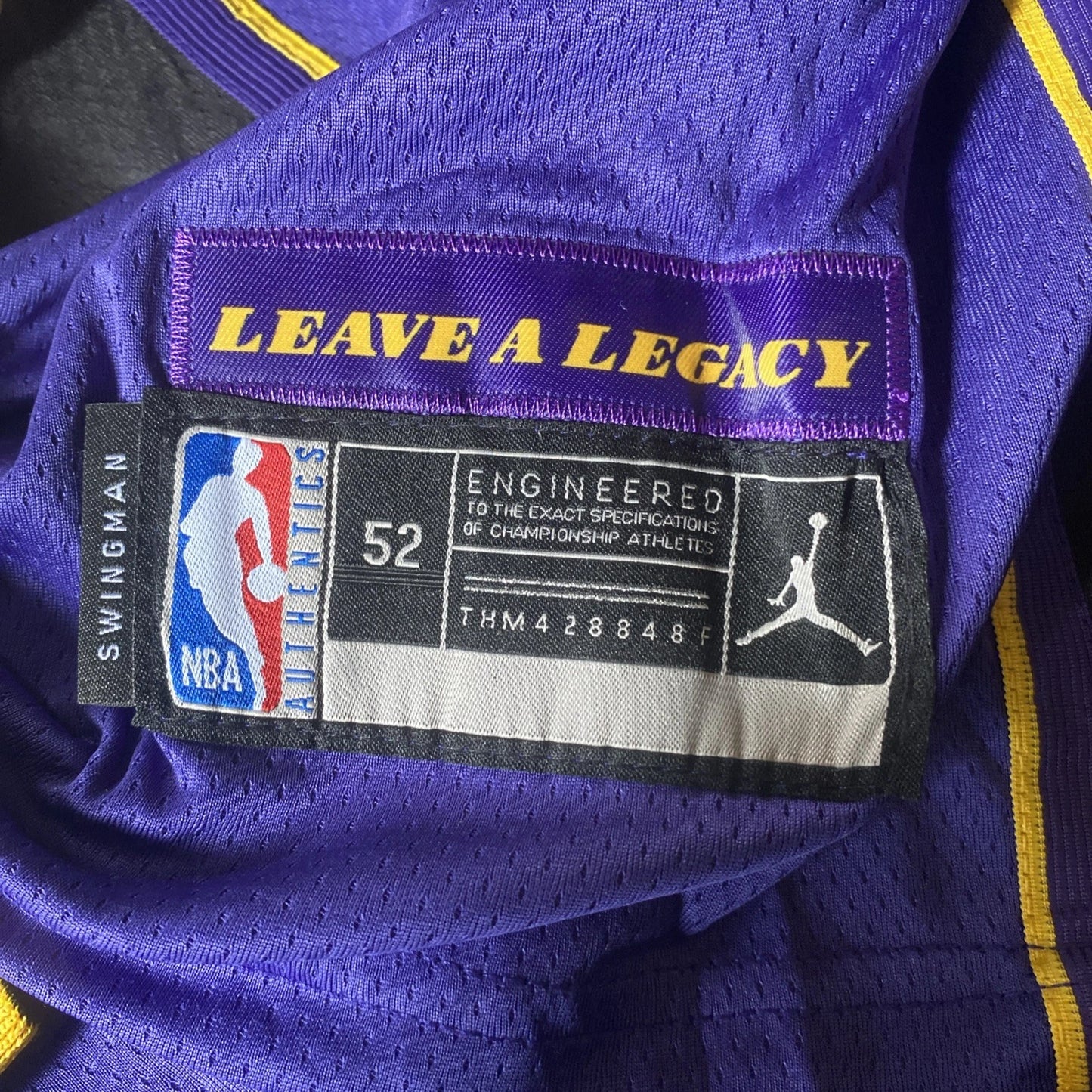 Bronny James #9 Los Angeles Lakers NBA Nike Basketball Jersey (XL)