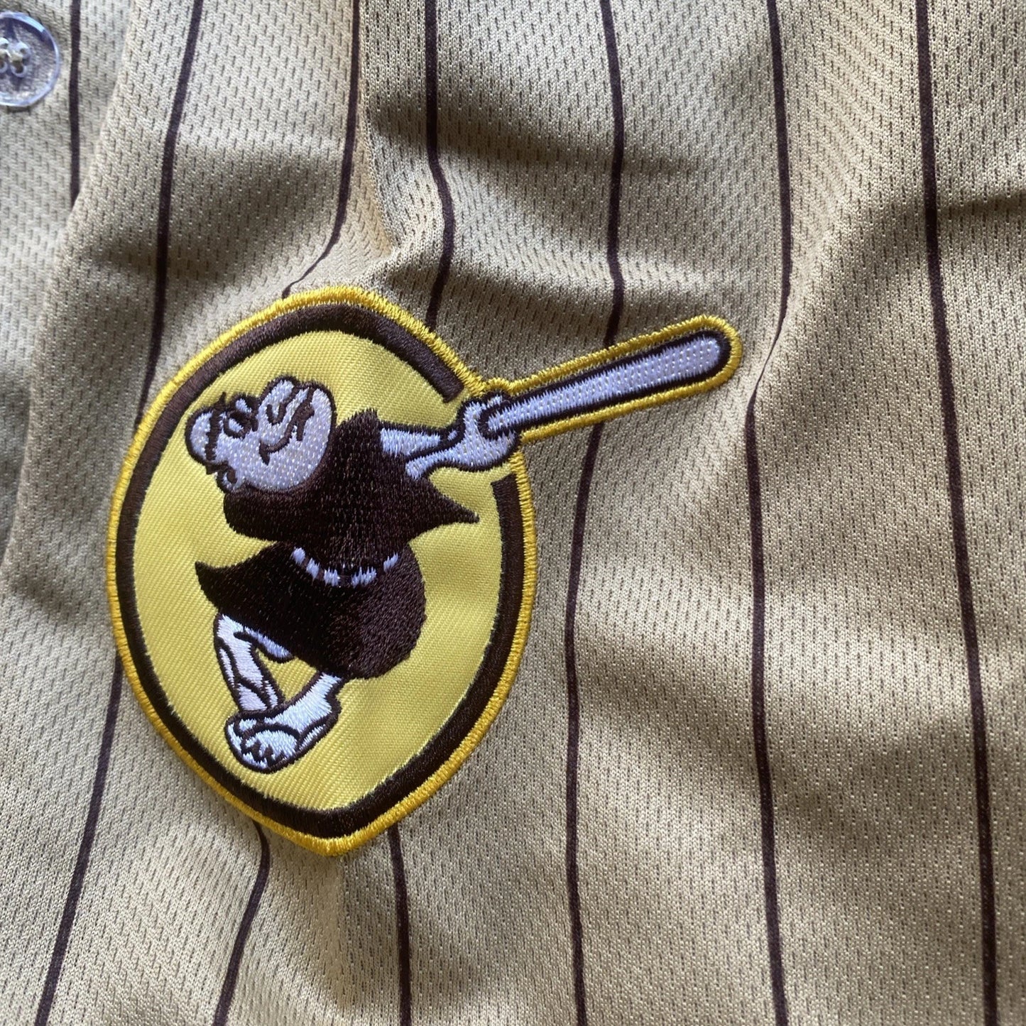 Fernando Tatis Jr #23 SD Padres 2020 Tan Brown Flex Base Stitched MLB Jersey(XXL)