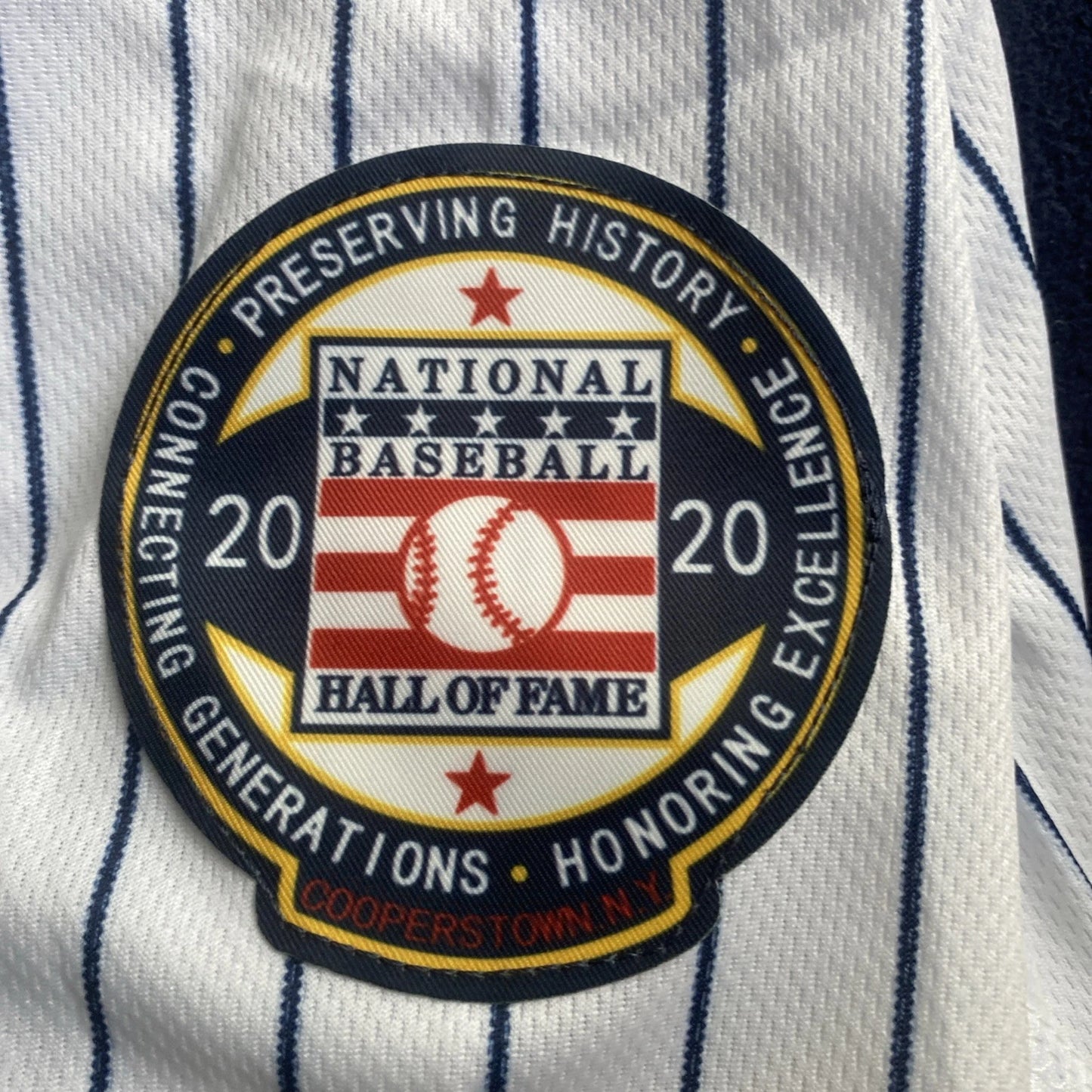Derek Jeter #2 NY Yankees White 2020 HOF Induction Flex Base MLB Jersey(2X)