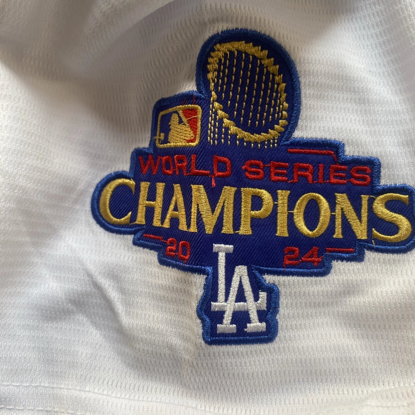 Clayton Kershaw #22 L.A. Dodgers White 2025 Gold Collection Limited Jersey(XL)