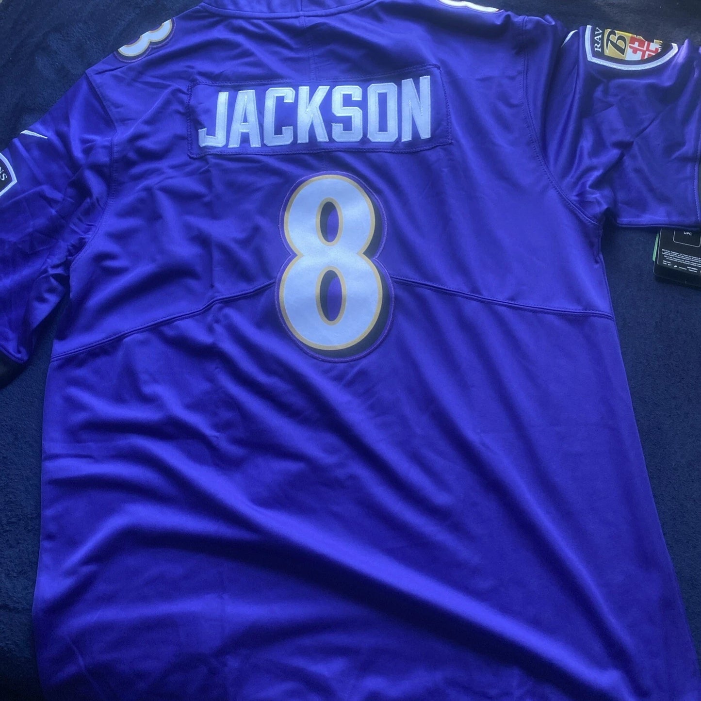 Lamar Jackson #8 Baltimore Ravens Nike NFL Jersey (XL)