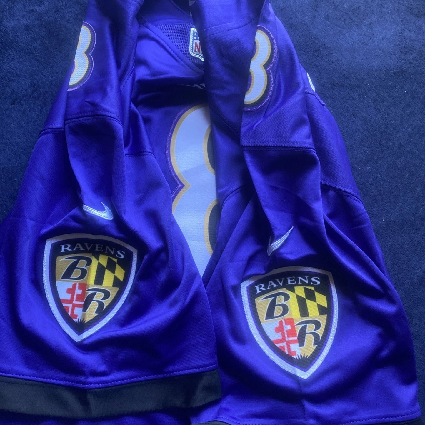 Lamar Jackson #8 Baltimore Ravens Nike NFL Jersey (XL)