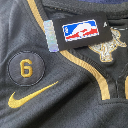 Nikola Jokic Denver Nuggets #15 Black Gold Edition 2023 Finals NBA Jersey(L)